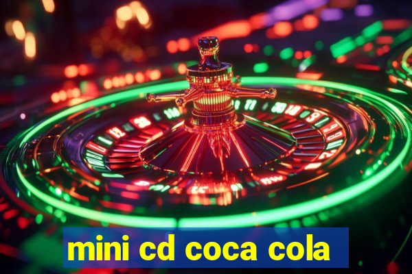 mini cd coca cola